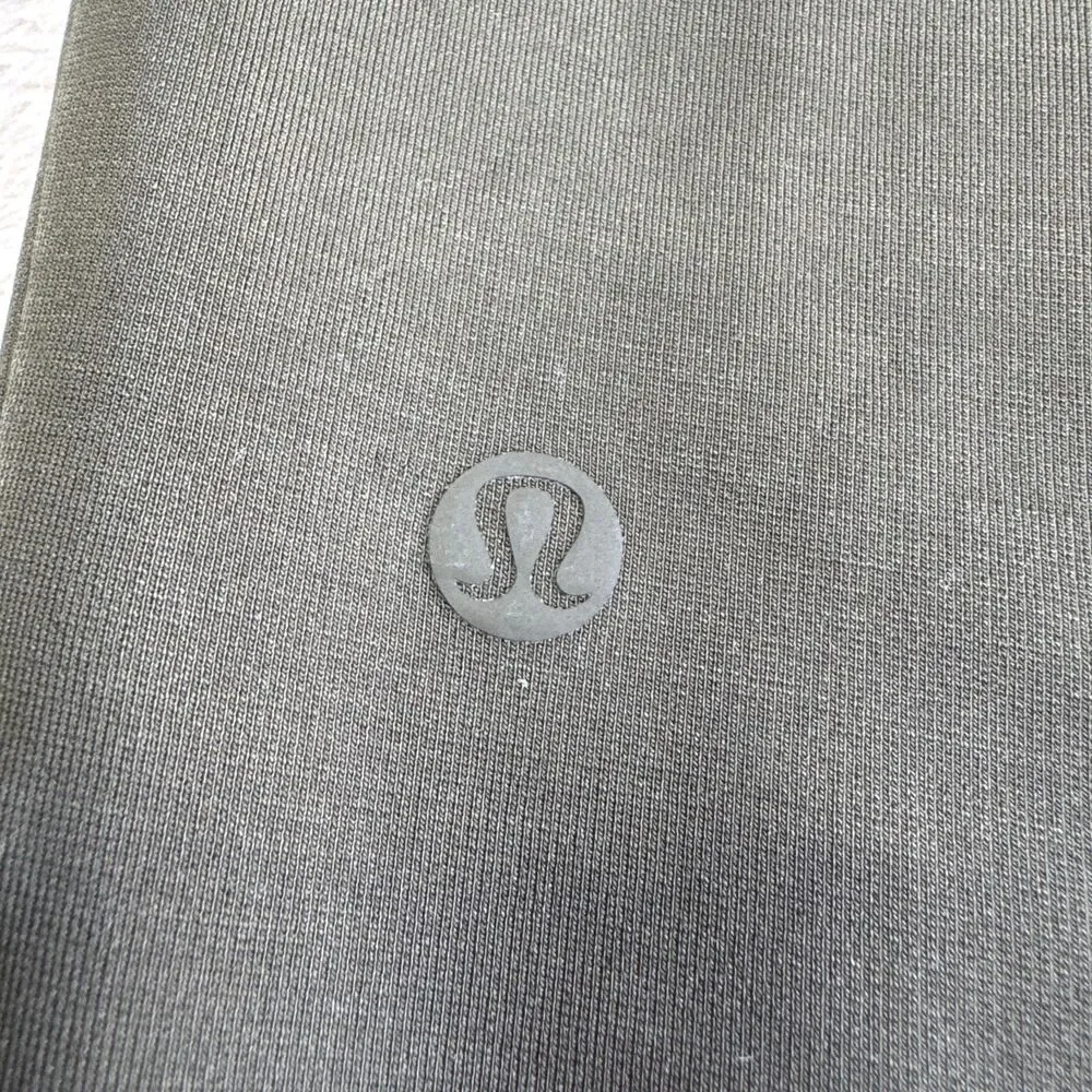 Lululemon On The Move Pants Womens X8 Olive Green Stretch Comfort Straight Leg